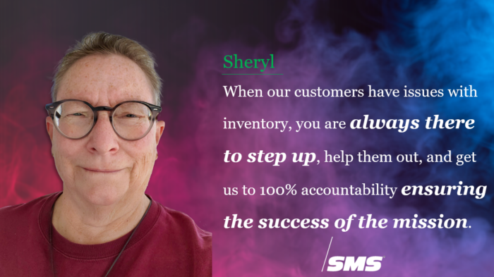 Sheryl Employee Recognition