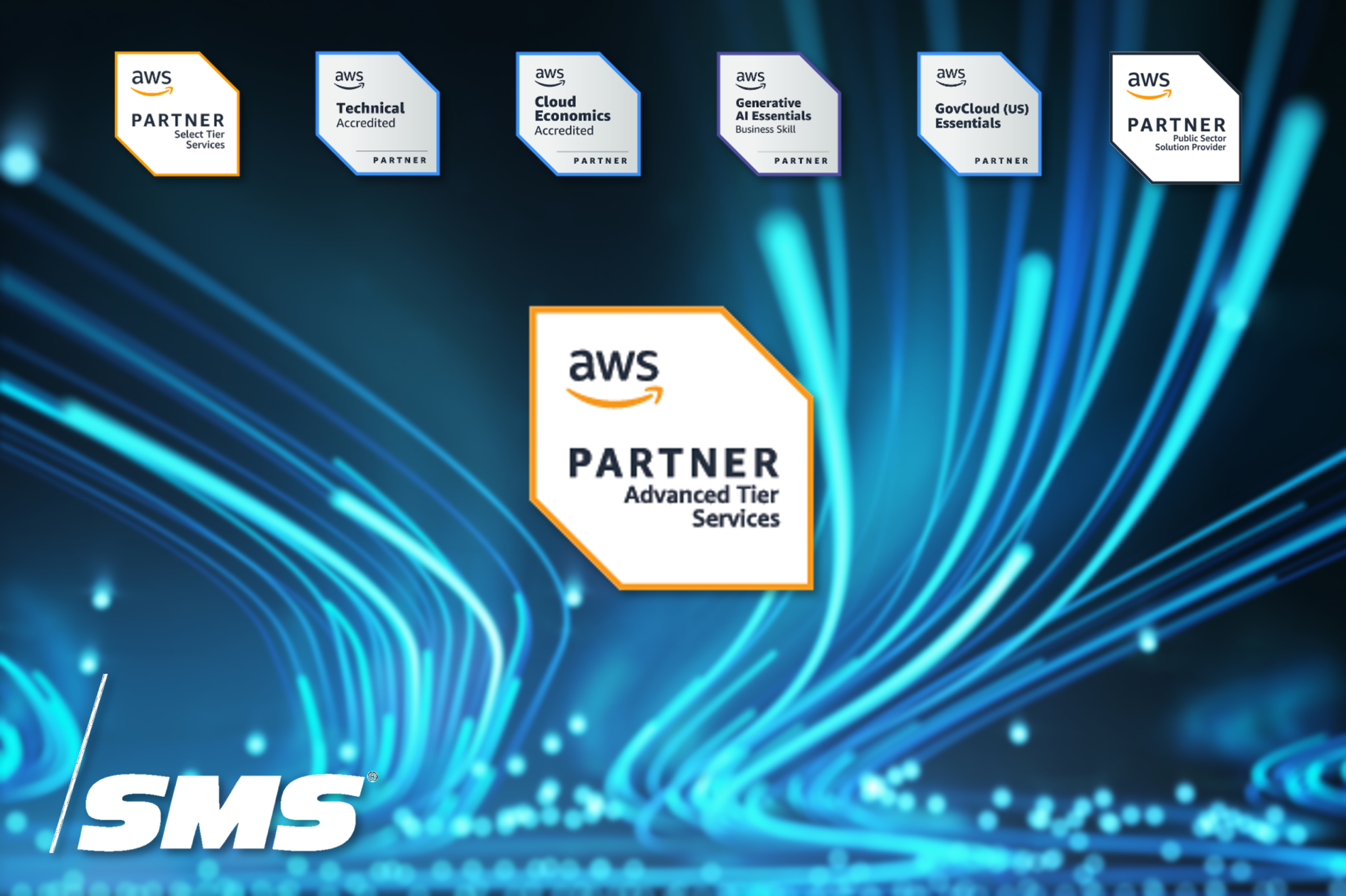Press Release: SMS Achieves AWS Advanced Tier Services Partner Status