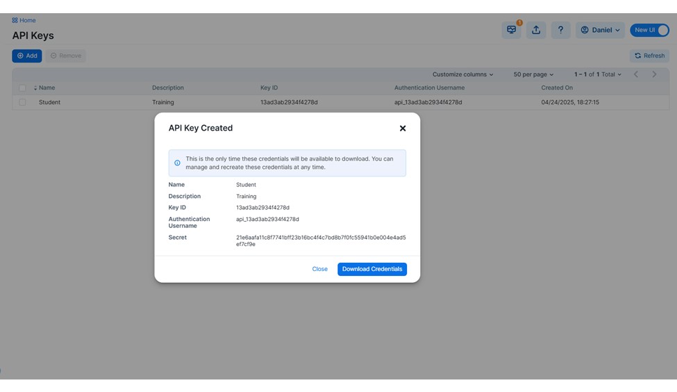 High Availability in an Illumio Environment 7 API.Key.Created
