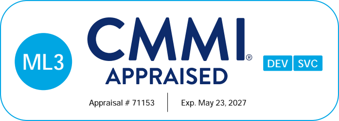 CMMI Appraised Certificate CMMI 3 Dev/Service